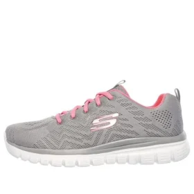 Eleganckie niskie Sneakersy w kolorze szarym