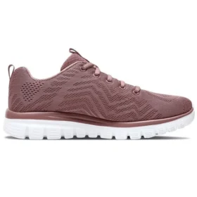 Eleganckie Sneakersy Get Connected Różowe/Białe