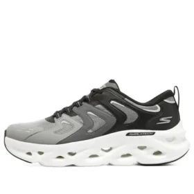 Go Run Swirl Tech Glide-Step Hyper Burst „Czarny Szary Biały”