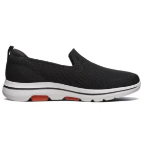 Go Walk 5 Low-Top Loafers Czarne/Białe