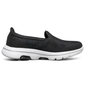 Go Walk 5 Slip-on „Black White”