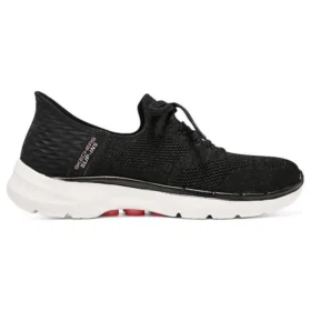 Go Walk 6 Buty sznurowane „Black Pink”
