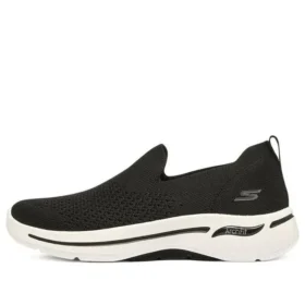 Go Walk Arch Fit Slip on „Black White”