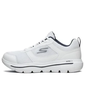 Go Walk Evolution Ultra Low-Top Białe/Niebieskie