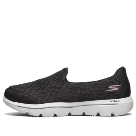 Go Walk Evolution Ultra Wsuwane „Czarny Biały”