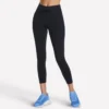 Go Walk Legginsy z prążkowanym materiałem, z wysokim stanem i długością 7/8 Go Walk Legginsy z prążkowanym materiałem, z wysokim stanem i długością 7/8