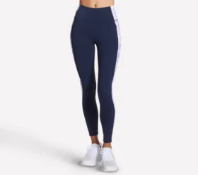 Go Walk Legginsy z wysokim stanem i blokowym wzorem na całej długości