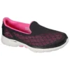 GOwalk 6 Cosmic Force Loafers Czarne/Różowe