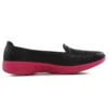 H2 Go Loafers Czarne/Różowe