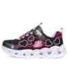 Heart Lights Low-Top K Czarne/Różowe