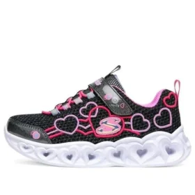 Heart Lights Low-Top K Czarne/Różowe