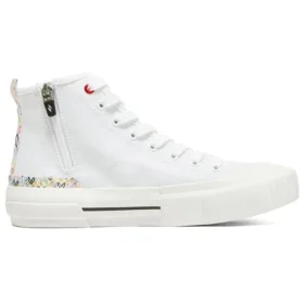 James Goldcrown x Skechers New Moon High-Top Trampki White