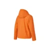 Jednokolorowa kurtka 3 w 1 z zamkiem „Orange Teal”