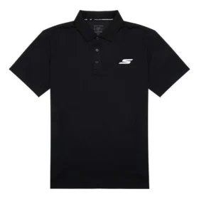Klasyczna koszulka polo z logo „Black White”