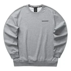 Kolorowa bluza z kapturem z serii Casual z nadrukiem „Grey Black”