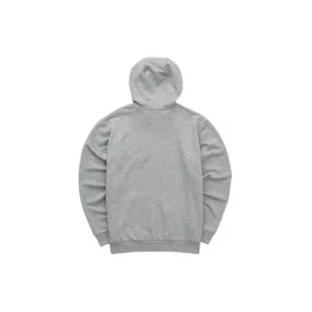 Kolorowa, codzienna bluza z kapturem i zamkiem „Grey White” Kolorowa, codzienna bluza z kapturem i zamkiem „Grey White”