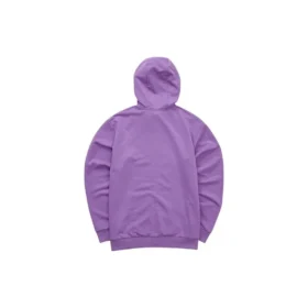 Kolorowa seria casualowa Kurtka z kapturem i zamkiem „Purple White” Kolorowa seria casualowa Kurtka z kapturem i zamkiem „Purple White”