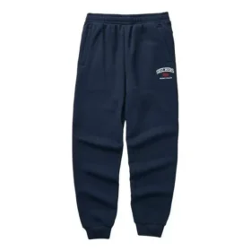 Kolorowe spodnie z podszewką polarową z serii Casual „Navy”