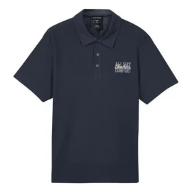 Koszulka polo Casual Letter „Black White”