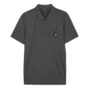 Koszulka polo z nadrukiem „Grey White”