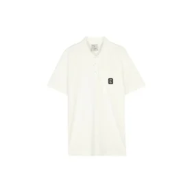 Koszulka polo z nadrukiem „Grey White”