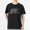 Koszulka z nadrukiem logo „Black Silver”