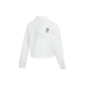 Koszulka z nadrukiem logo „White Pink”