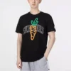 Koszulka z nadrukiem Skechers x Carrots „Czarno-pomarańczowo-szara”