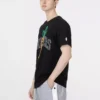 Koszulka z nadrukiem Skechers x Carrots „Czarno-pomarańczowo-szara”
