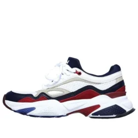 Kraz Wiley Low-Top Białe/Niebieskie/Czerwone