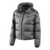 Krótka kurtka puchowa „Grey”