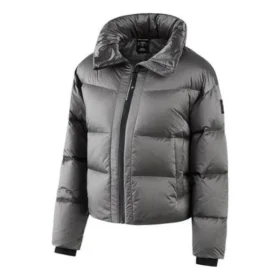 Krótka kurtka puchowa „Grey”