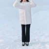 Kurtka puchowa BASIC Long „White”