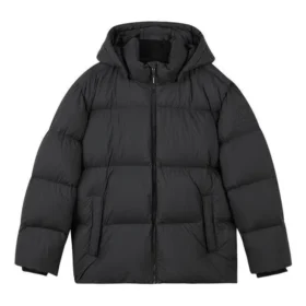Kurtka puchowa z kapturem „Black”