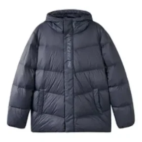 Kurtka puchowa z kapturem „Black”