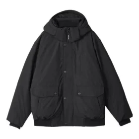 Kurtka puchowa z kapturem z serii Lifestyle, Waterproof i ciepła „Czarna” Kurtka puchowa z kapturem z serii Lifestyle, Waterproof i ciepła „Czarna”
