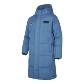 Kurtka puchowa z nadrukowanym logo „Teal”