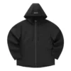 Kurtka z kapturem w stylu casual „Black White Olive Green”