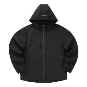 Kurtka z kapturem w stylu casual „Black White Olive Green”