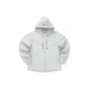 Kurtka z kapturem w stylu casual „Black White Olive Green”