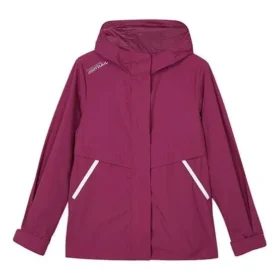 Kurtka z kapturem z serii Stroll z logo „Burgundy”