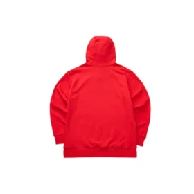 Kurtka z kapturem z zabawnym nadrukiem kreskówkowym i podszewką z polaru „Red Grey Navy” Kurtka z kapturem z zabawnym nadrukiem kreskówkowym i podszewką z polaru „Red Grey Navy”
