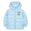Kurtka z nadrukiem logo „Blue Black White”