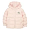Kurtka z nadrukiem logo „Pink Black White”