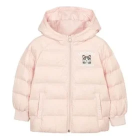 Kurtka z nadrukiem logo „Pink Black White”