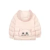 Kurtka z nadrukiem logo „Pink Black White”