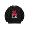Kurtka z nadrukiem logo Skechers x Tokidoki „Black Red”