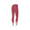 Legginsy fitness z nadrukiem literowym „Burgundy”