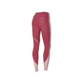 Legginsy fitness z nadrukiem literowym „Burgundy”