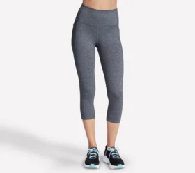 Legginsy Go Walk z wysokim stanem sięgające do połowy łydki